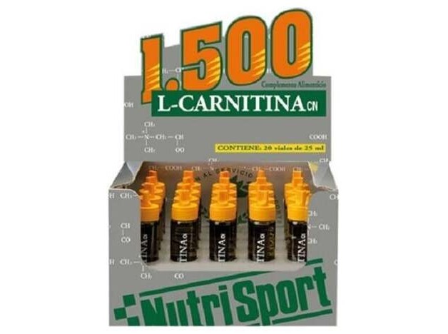 Nutrisport Carnitina 1500Mg Naranja 20Viales