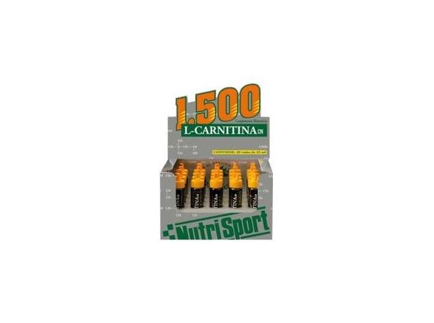 Nutrisport Lcarnitina 1500 Fresa 20 Viales
