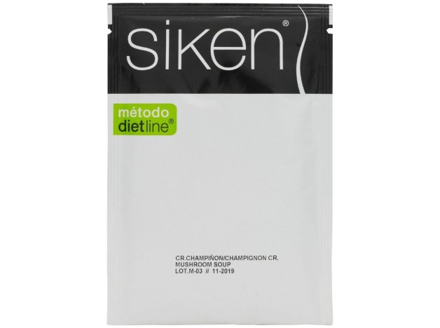 Siken Diet Crema De Champiñones, 7 Sobres