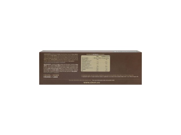 Siken Diet Galletas De Chocolate, 15 Uds