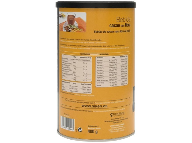 Siken® Diet Control De Peso Bebida De Cacao Con...