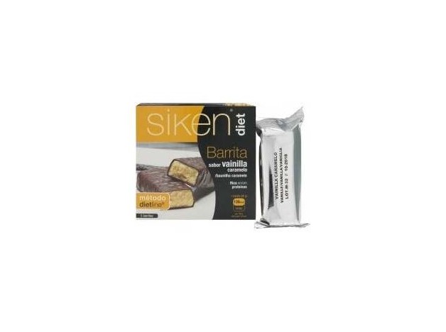 Sikendiet Barrita Vainilla Caramelo 5Uds