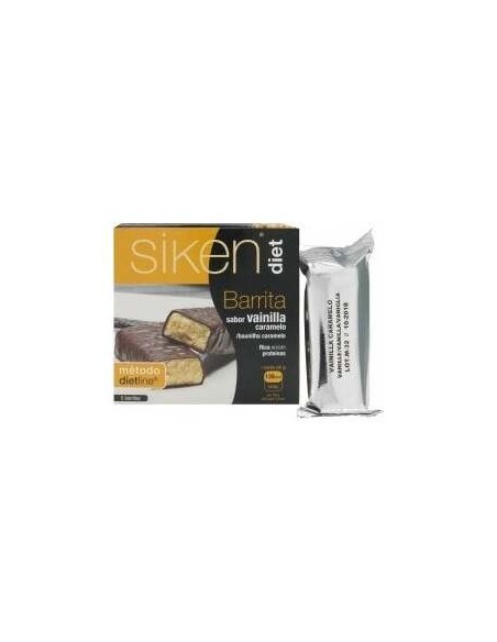 Sikendiet Barrita Vainilla Caramelo 5Uds