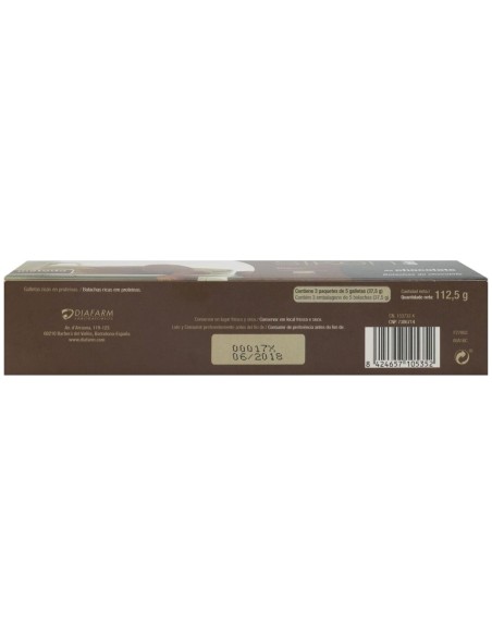 Siken Diet Galletas De Chocolate, 15 Uds