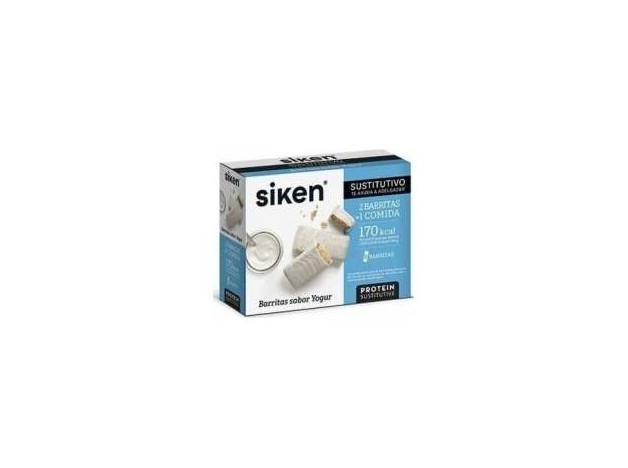 Siken Barritas Sustitutivas Sabor Yogur, 8 Uds