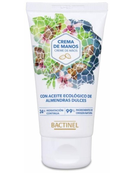 Bactinel Crema De Manos 24H Natural, 50 Ml