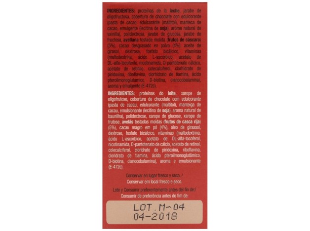 Siken Diet Barritas Crema Chocolate, 5 Uds