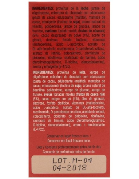 Siken Diet Barritas Crema Chocolate, 5 Uds