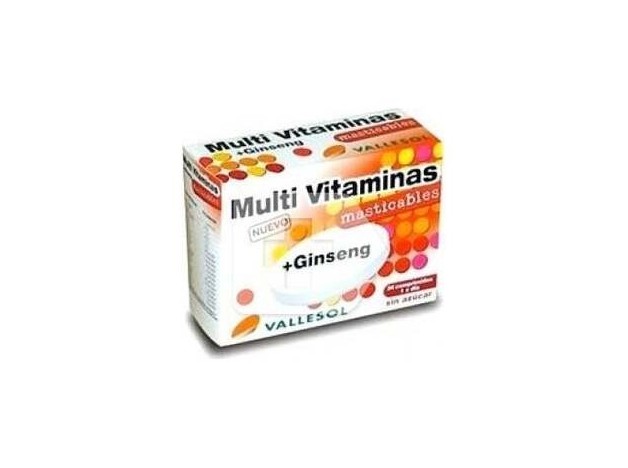 Vallesol Multi Vitaminas + Ginseng 24Caps