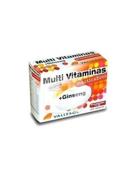 Vallesol Multi Vitaminas + Ginseng 24Caps