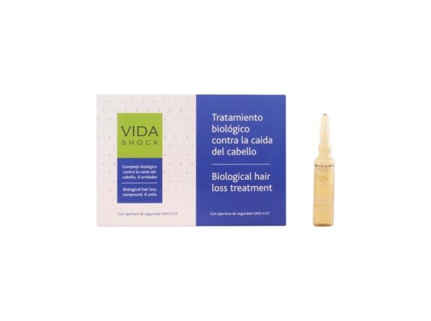 Vida Shock Anticaída Estuche 6 Ampollas X 10 Ml