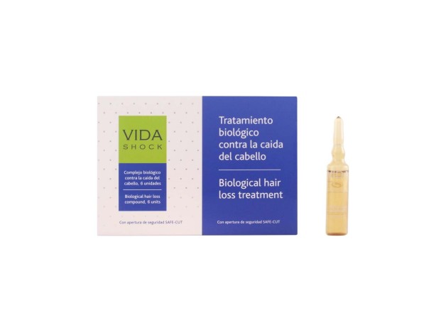 Vida Shock Anticaída Estuche 6 Ampollas X 10 Ml