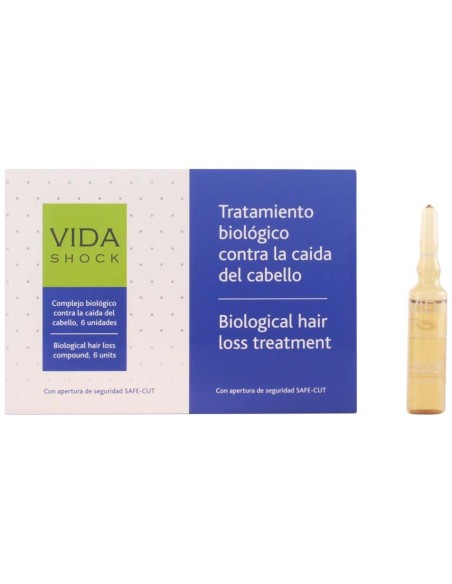 Vida Shock Anticaída Estuche 6 Ampollas X 10 Ml