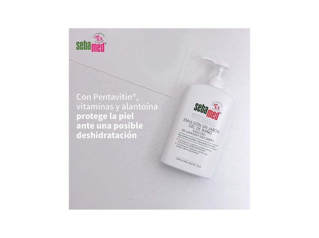 Emulsión Sin Jabón Gel De Baño 2 X 750 Ml