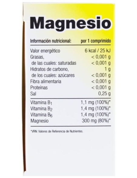 Vallesol Magnesio Y Vitaminas 24Comp Efervescentes