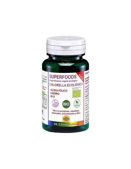 Robis Chlorella Eco + Acido Folico + Hierro + B12 90Comp