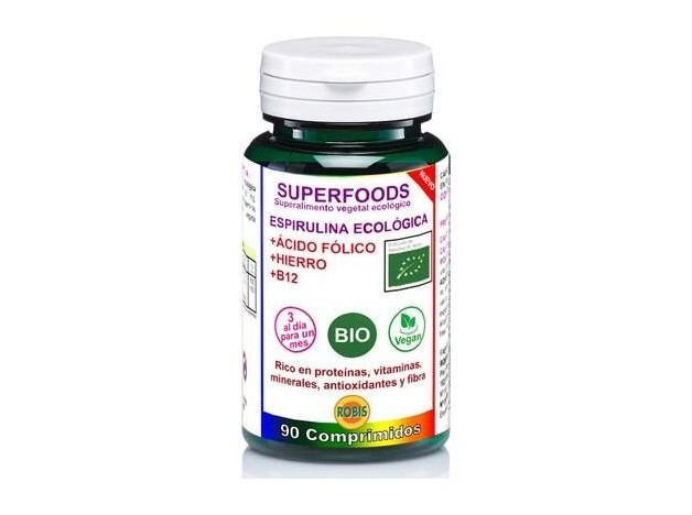 Robis Espirulina Eco + Acido Folico + Hierro +...
