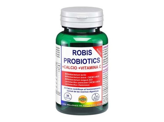 Robis Probiotics +Calcio+Vit. C 30Cap.