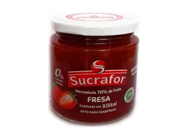 Mermelada De Fresa 70% Fruta 0% Azucar 260Gr.