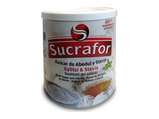 Sucrafor Azúcar De Abedul Y Stevia Xylitol 300G
