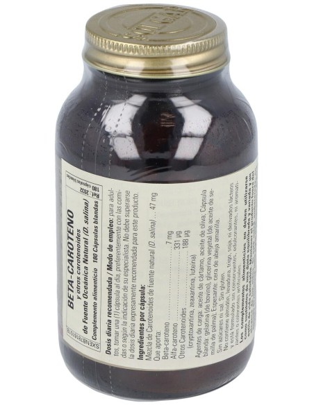 Betacaroteno Oceanico 7Mg 180Cap