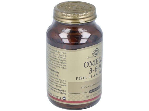 Solgar Omega 3-6-9 Pescado Lino Y Borraja 60...