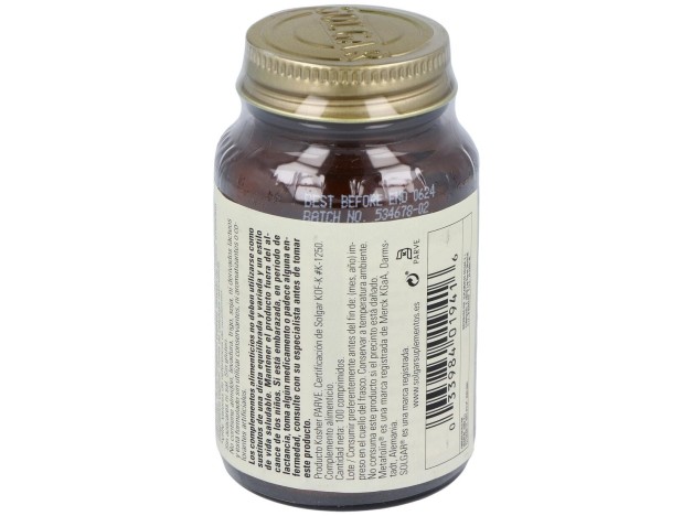 Solgar Folato Como Metafolin 400Mcg 100Comp
