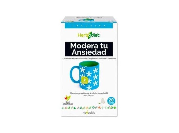 Herbodiet Inf. Modera Tu Ansiedad 20Filtros.