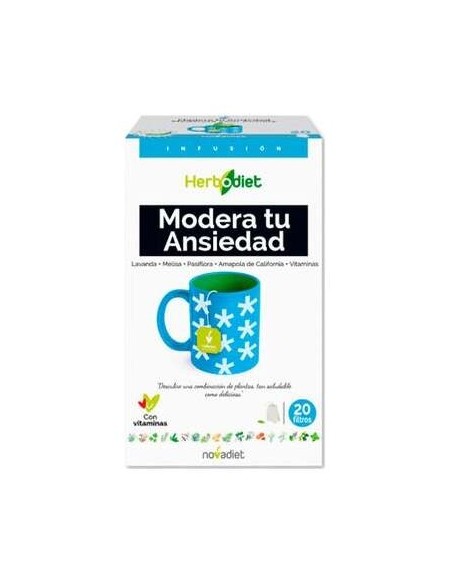 Herbodiet Inf. Modera Tu Ansiedad 20Filtros.