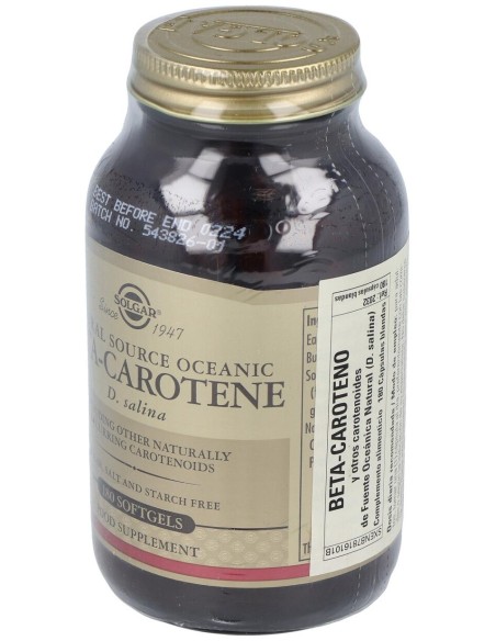 Betacaroteno Oceanico 7Mg 180Cap