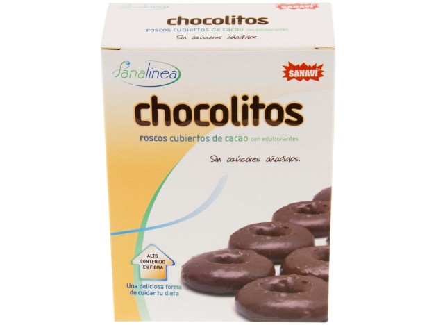 Sanavi Chocolitos Sin Azúcar Bio 150G