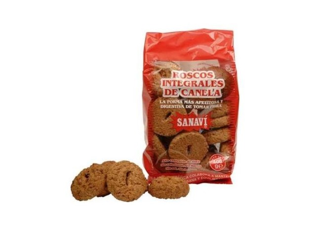 Sanavi Roscos De Canela Integrales Bio 400G