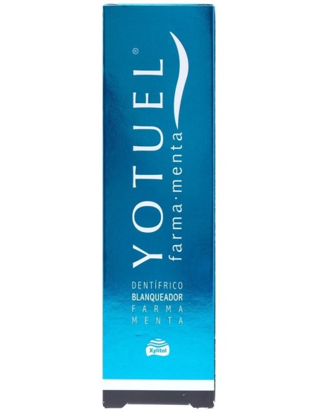 Yotuel Farma Menta Dentífrico Blanqueador, 50 Ml