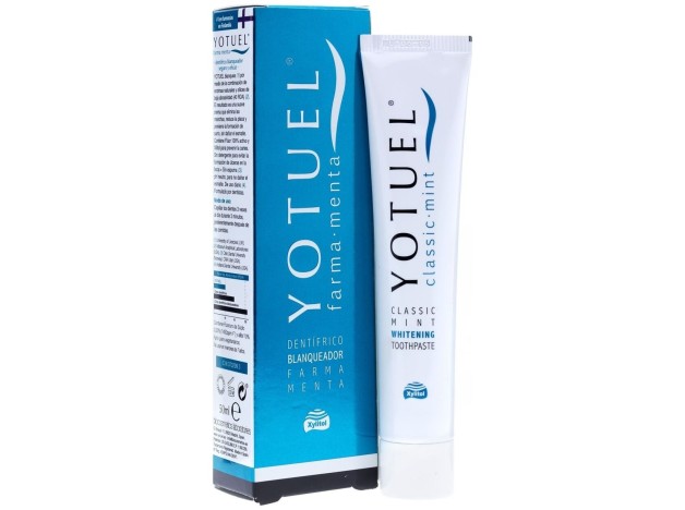 Yotuel Farma Menta Dentífrico Blanqueador, 50 Ml