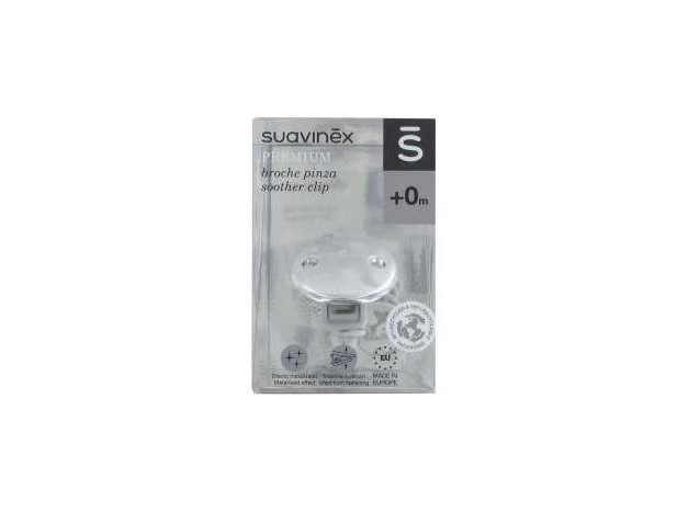 Broche Sujeta Chupe Pinza Redon Prem C/Cadena +0M