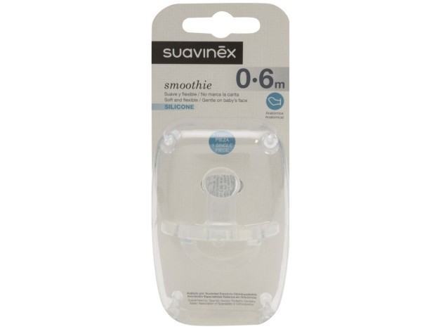 Suavinex® Chupete Anatómico Tetina Silicona 0-6...