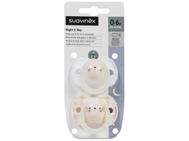 Suavinex Fusion Chupete Fisiológico Silicona 0...