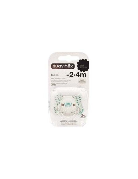 Suavinex Fusion Chupete Fisiológico Silicona 0 A 6 Meses, 2 Ud