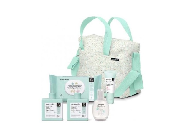Suavinex Bolso Cosmética Para Bebé Azul, 1 Unidad