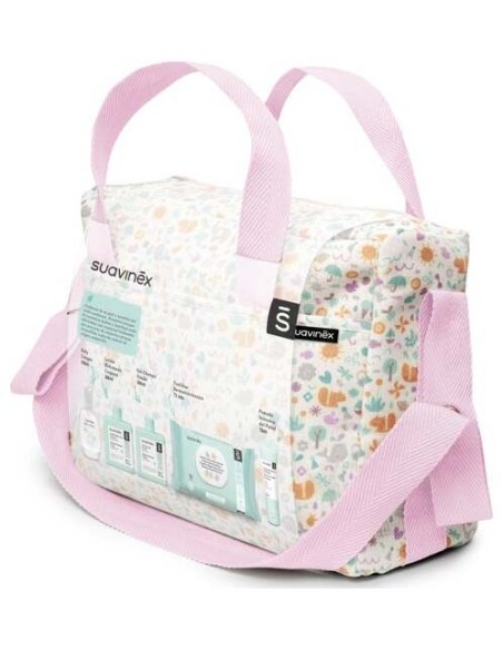 Suavinex Bolso Cosmética Bebé Rosa, 1 Unidad