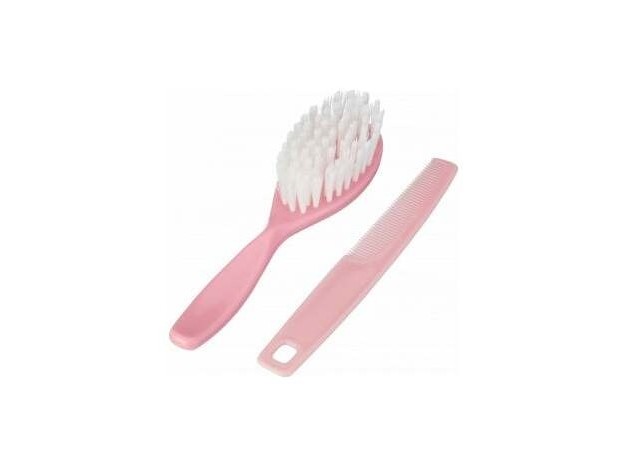 Suavinex Set Cepillo-Peine Rosa, 1 Ud