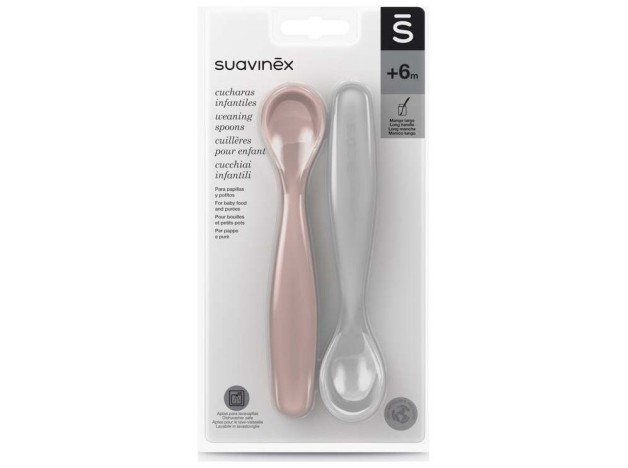 Suavinex Cuchara Infantil, 2 Uds