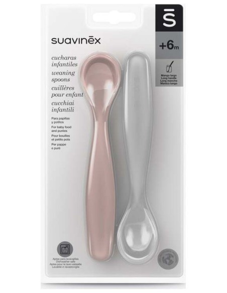 Suavinex Cuchara Infantil, 2 Uds