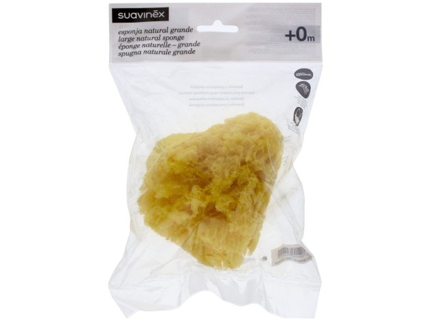 Suavinex Esponja Natural Grande, 1 Ud