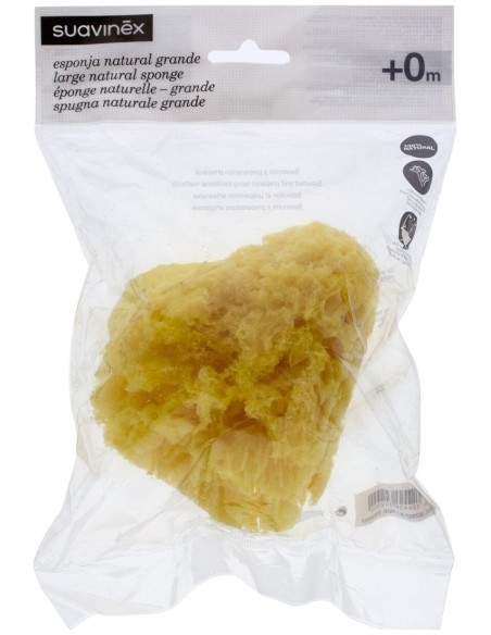 Suavinex Esponja Natural Grande, 1 Ud