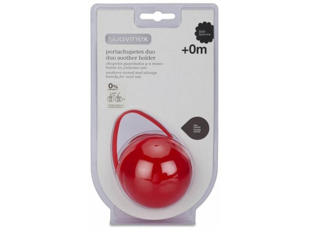 Portachupetes Duo 2 En 1 +0M 1 Unidad