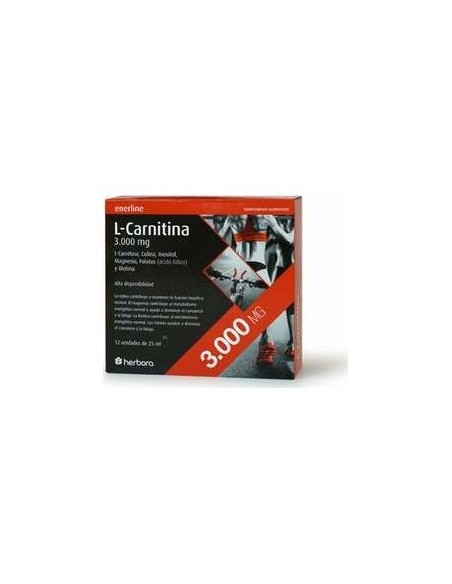 Herbora L-Carnitina 3000Mg 25Ml