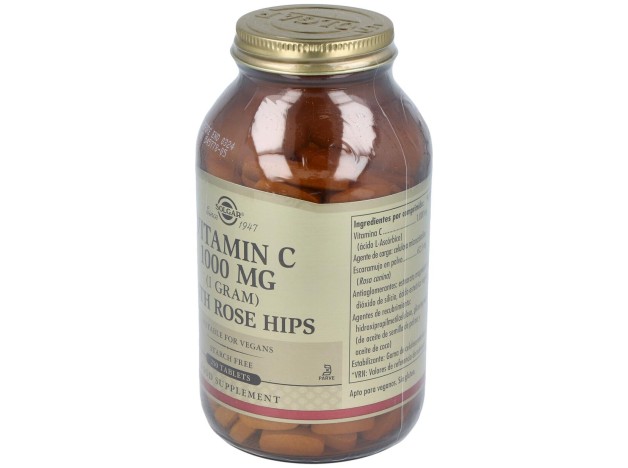 Solgar Vitamina C Con Escaramujo 1000Mg 250Comp.