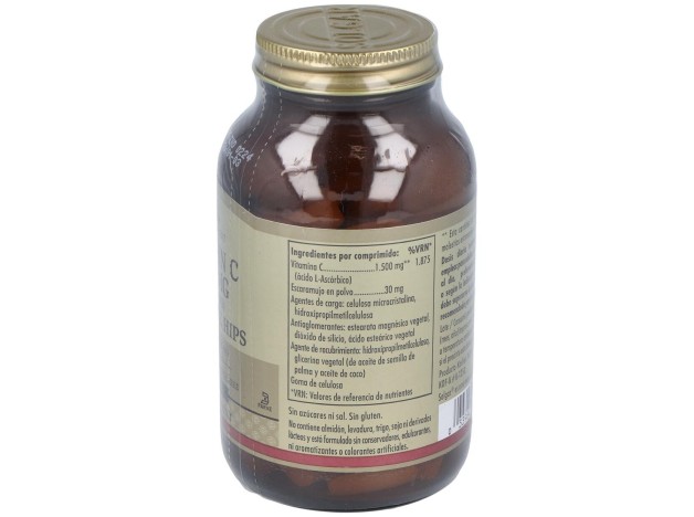 Solgar Vitamina C 1500Mg Con Escaramujo 90Comp
