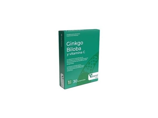 Herbora Venarol Ginkgo Biloba + Vitamina C 30Comp